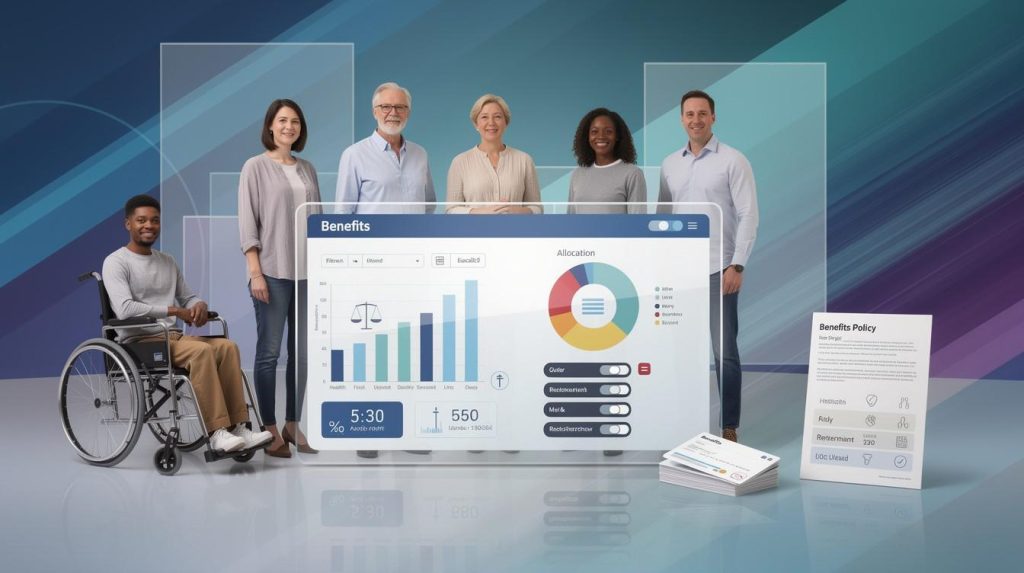 Equitable Benefits Management for Diverse Workforces