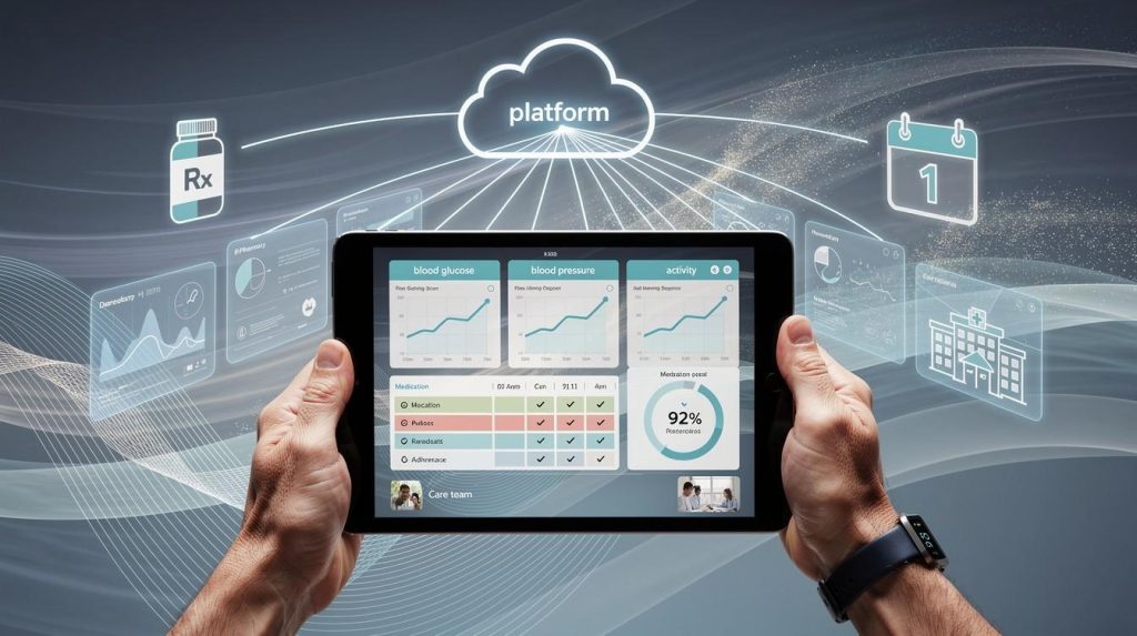 Why Digital Platforms Transform Chronic Condition Outcomes